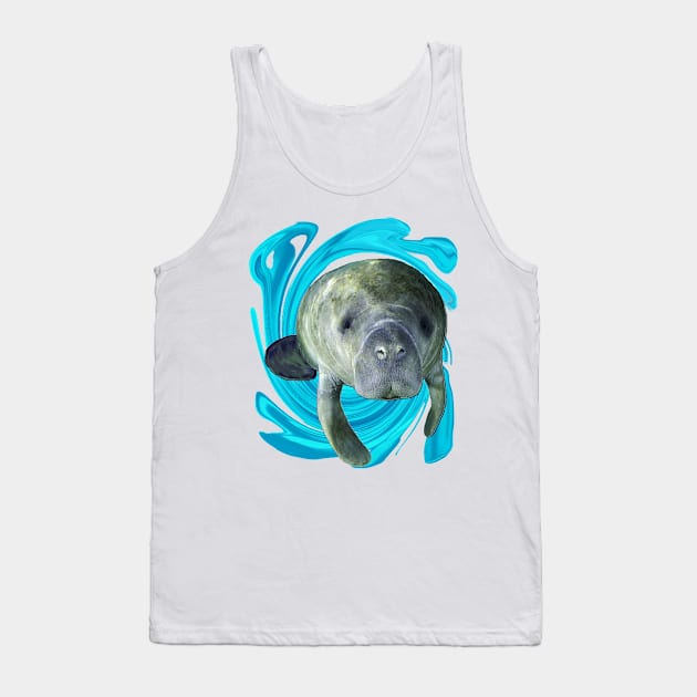 Florida Manatee Tank Top by AROJA